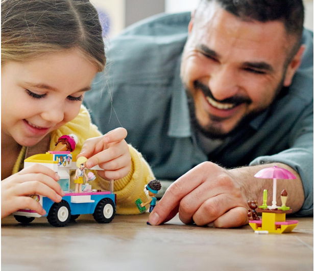 LEGO Friends 41715 Furgonetka z lodami - 1040641 - zdjęcie 2